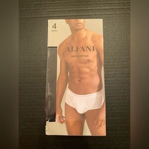 Alfani Men’s 4 Pack Briefs‎ in Black Size Small 29-31 NWT